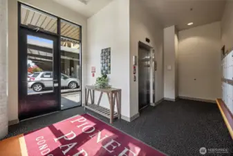Front entry