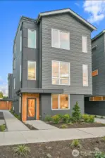This stand-alone Townhome faces the street