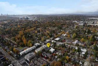 Located on the NE 65th urban corridor in walking distance to U Village and Roosevelt Link Light Rail