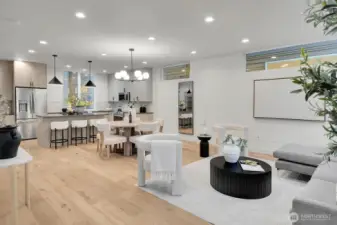 With a large great room living space at the second floor