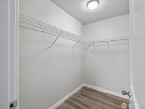 The big walk-in closet