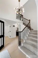 Newer interior/exterior paint, lighting, flooring, millwork, kitchen, bathrooms, garage doors and much much more.