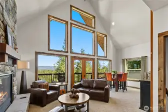 The windows are incredible and are the star of the show!