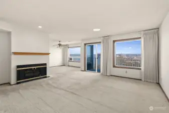 Living Room and Dining Area