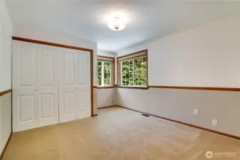 Upstairs bedroom.