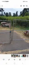 Is front gate entrance to farm.