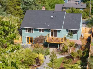 View of the back from above!
