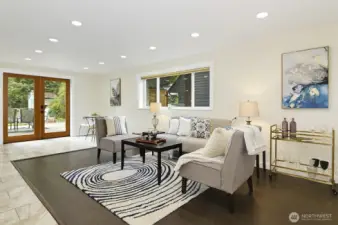 Lower Living Area