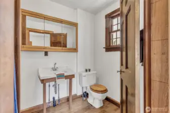 Hardwood Floors Throughout the .75 Bath ..
