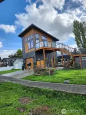 New home down the street a block away with a view!