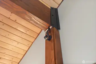 custom, forged iron brackets