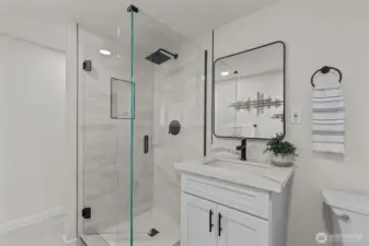Lower bathroom