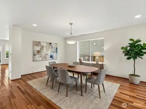 Dining Room Virtually Staged