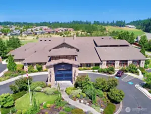 Community lodge has lots to offer