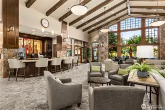 Lots of community space to connect