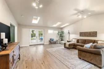 Light filled with 6 skylights and beautiful NEW LVP flooring!