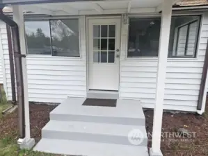 Beautiful new front door