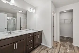 Photos are from the Lina model home in prior community. Finishes, upgrades, and features will vary.