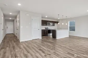 Photos are from the Lina model home in prior community. Finishes, upgrades, and features will vary.