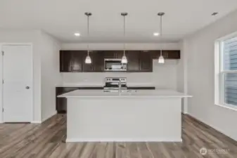 Photos are from the Lina model home in prior community. Finishes, upgrades, and features will vary.