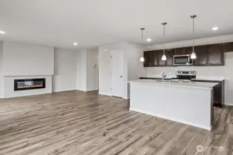 Photos are from the Lina model home in prior community. Finishes, upgrades, and features will vary.