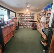 Club house room to borrow books