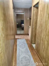 hall has even more storage and countertop space