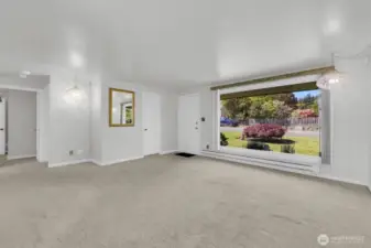Large picture window