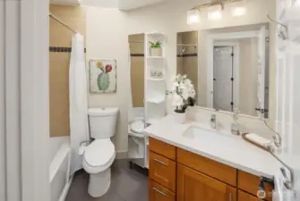 Bathroom on the main level.