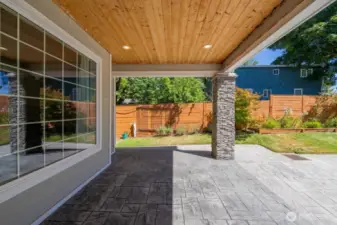 Relaxing Front Patio