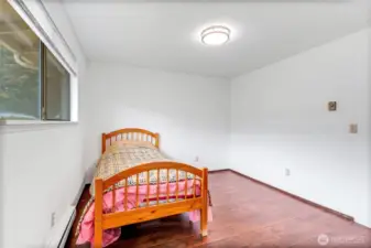 Primary bedroom with walk-in closet &1/2 bath