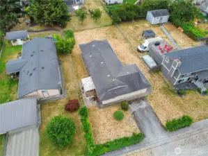 Large fully fenced yard.