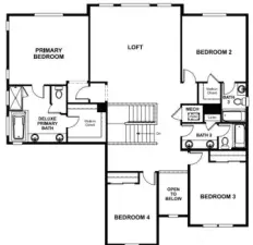 Upper Floor Layout