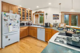 Spacious kitchen
