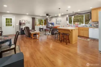 The Apartment/DADU is spacious and is a great rental or guest quarters