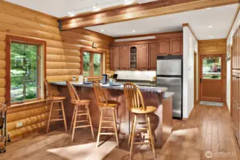 Kitchen with eating space