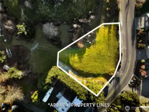 Property lines are approximate.