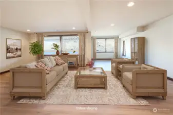 basement living area