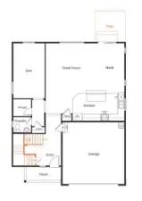 Floor Plan Level 1