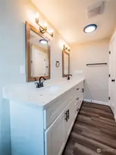 DOUBLE SINKS AND COMPLETELY REDONE....GRANITE COUNTERS