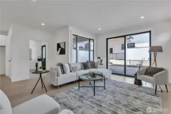 Ample natural light throughout