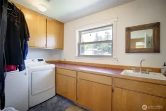 Laundry room...