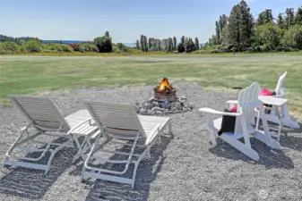 The firepit area never gets old...