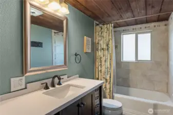 Beautiful upgrades in the full bathroom on the upper level!