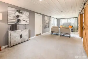 The lower level features approximately 270sf of space to utilize as a Recreation/Family Room with a full bathroom...or transform it into a multi-generational living space with its own entry.