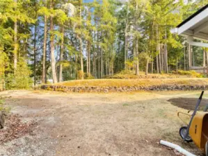 Rare large private lot with plenty of space to grow.