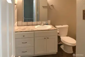 Newer Vanities and Light Fixtures