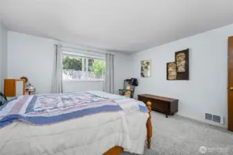 Primary bedroom.