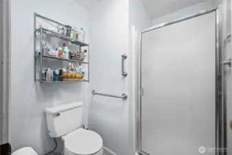 Primary bathroom.