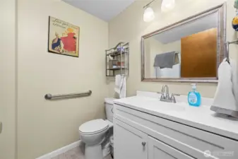 Secondary bath.